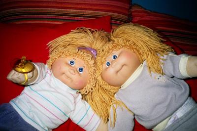 Twins Emma and Maybe